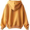imageDALIX Lightning Bolt Glow in the Dark Embroidered Hoodie Fleece Sweatshirt Zip Front MensGold