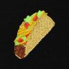 imageDALIX Taco Embroidered Zip Hoodie Fleece Long Sleeve Pocket Warm Soft MensBlack