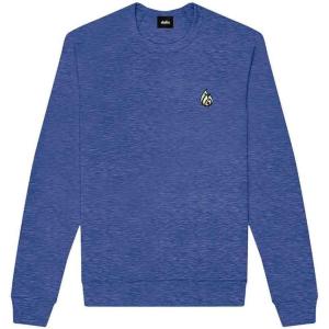 imageDALIX Fire Glow In The Dark Embroidered Fleece Sweatshirt Pullover MensHeather True Royal