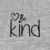 imageDALIX Be Kind Embroidered Fleece Cropped Zip Hoodie Cold Fall Winter WomensAthletic Heather
