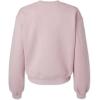imageDALIX Be Kind Embroidered Fleece Relaxed Boxy Fit Long Sleeve Crewneck Sweatshirt WomensBlush