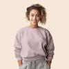 imageDALIX Be Kind Embroidered Fleece Relaxed Boxy Fit Long Sleeve Crewneck Sweatshirt WomensBlush