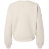 imageDALIX Be Kind Embroidered Fleece Relaxed Boxy Fit Long Sleeve Crewneck Sweatshirt WomensBone