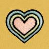 imageDALIX Heart Glow in the Dark Embroidered Fleece Cropped Hoodie Cold Fall Winter WomenHeather Mustard