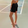 imageDALIX Heartly Ghost Embroidered Fleece Short Sweats Soft Warm WomensBlack