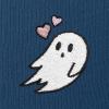 imageDALIX Heartly Ghost Embroidered Fleece Sweatpant Soft Warm WomensBlue