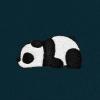 imageDALIX Panda Embroidered Fleece Cropped Hoodie Cold Fall Winter WomenAtlantic Green