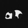 imageDALIX Panda Embroidered Fleece Cropped Hoodie Cold Fall Winter WomenBlack