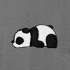 imageDALIX Panda Embroidered Fleece Cropped Hoodie Cold Fall Winter WomenDeep Heather