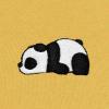 imageDALIX Panda Embroidered Fleece Cropped Hoodie Cold Fall Winter WomenHeather Mustard