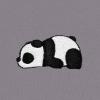 imageDALIX Panda Embroidered Fleece Cropped Hoodie Cold Fall Winter WomenStorm Gray