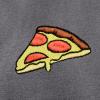 imageDALIX Pizza Embroidered Fleece Zip Washed Hoodie Cold Fall Winter WomenShadow