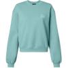 imageDALIX Be Kind Embroidered Fleece Relaxed Boxy Fit Long Sleeve Crewneck Sweatshirt WomensArctic Blue