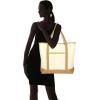 image22quot Open Top Heavy Duty Deluxe Tote Bag with Outer PocketBrown