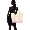 image22quot Open Top Heavy Duty Deluxe Tote Bag with Outer PocketPink