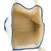 image22quot Open Top Heavy Duty Deluxe Tote Bag with Outer PocketRoyal Blue