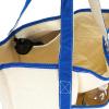 image22quot Open Top Heavy Duty Deluxe Tote Bag with Outer PocketRoyal Blue