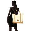 imageAutumn Cornucopia Womens Embroidered Tote Bag Natural CanvasBrown