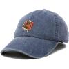 imageDALIX Thanksgiving Turkey Hat Womens Baseball CapWashed Navy Blue