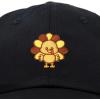 imageDALIX Turkey Hat Womens Thanksgiving Baseball CapBlack
