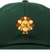 imageDALIX Turkey Hat Womens Thanksgiving Baseball CapDark Green