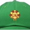 imageDALIX Turkey Hat Womens Thanksgiving Baseball CapKelly Green