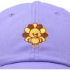 imageDALIX Turkey Hat Womens Thanksgiving Baseball CapLavender