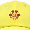 imageDALIX Turkey Hat Womens Thanksgiving Baseball CapMinion Yellow