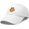imageDALIX Turkey Hat Womens Thanksgiving Baseball CapWhite