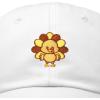 imageDALIX Turkey Hat Womens Thanksgiving Baseball CapWhite