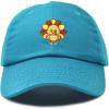 imageDALIX Turkey Hat Womens Thanksgiving Baseball CapTeal