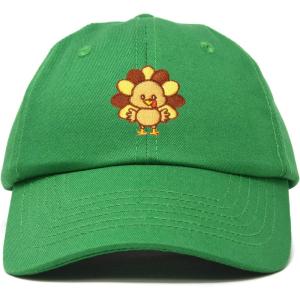 imageDALIX Turkey Hat Womens Thanksgiving Baseball CapKelly Green