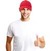 imageDALIX Baseball Cap Dad Hat Plain Men Women Cotton Adjustable Blank Unstructured SoftRed