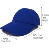 imageDALIX Baseball Cap Dad Hat Plain Men Women Cotton Adjustable Blank Unstructured SoftRoyal Blue