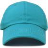 imageDALIX Baseball Cap Dad Hat Plain Men Women Cotton Adjustable Blank Unstructured SoftTeal