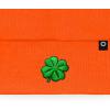 imageDALIX Embroidered Clover Beanie Cap Cuffed Knit Hat Men WomenNeon Orange