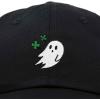 imageDALIX Embroidered Cloverly Ghost St Patricks Dad Saint Pattys Cap Hat WomenBlack
