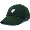 imageDALIX Embroidered Cloverly Ghost St Patricks Dad Saint Pattys Cap Hat WomenDark Green