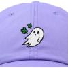 imageDALIX Embroidered Cloverly Ghost St Patricks Dad Saint Pattys Cap Hat WomenLavender