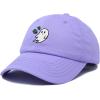 imageDALIX Embroidered Cloverly Ghost St Patricks Dad Saint Pattys Cap Hat WomenLavender