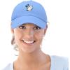 imageDALIX Embroidered Cloverly Ghost St Patricks Dad Saint Pattys Cap Hat WomenLight Blue