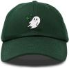 imageDALIX Embroidered Cloverly Ghost St Patricks Dad Saint Pattys Cap Hat WomenDark Green