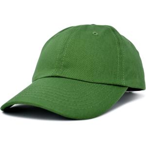 imageDALIX Baseball Cap Dad Hat Plain Men Women Cotton Adjustable Blank Unstructured SoftOlive
