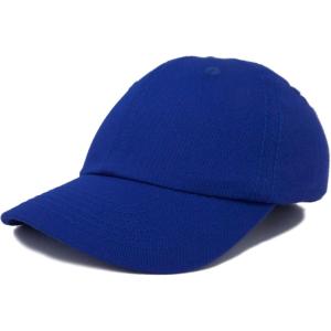 imageDALIX Baseball Cap Dad Hat Plain Men Women Cotton Adjustable Blank Unstructured SoftRoyal Blue