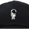 imageDALIX Astronaut Hat Galaxy Spaceman Baseball Caps for Men WomenBlack