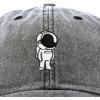 imageDALIX Astronaut Hat Galaxy Spaceman Baseball Caps for Men WomenBlack Vintage