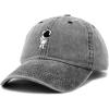 imageDALIX Astronaut Hat Galaxy Spaceman Baseball Caps for Men WomenBlack Vintage