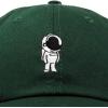 imageDALIX Astronaut Hat Galaxy Spaceman Baseball Caps for Men WomenDark Green