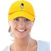 imageDALIX Astronaut Hat Galaxy Spaceman Baseball Caps for Men WomenGold