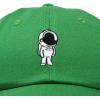 imageDALIX Astronaut Hat Galaxy Spaceman Baseball Caps for Men WomenKelly Green